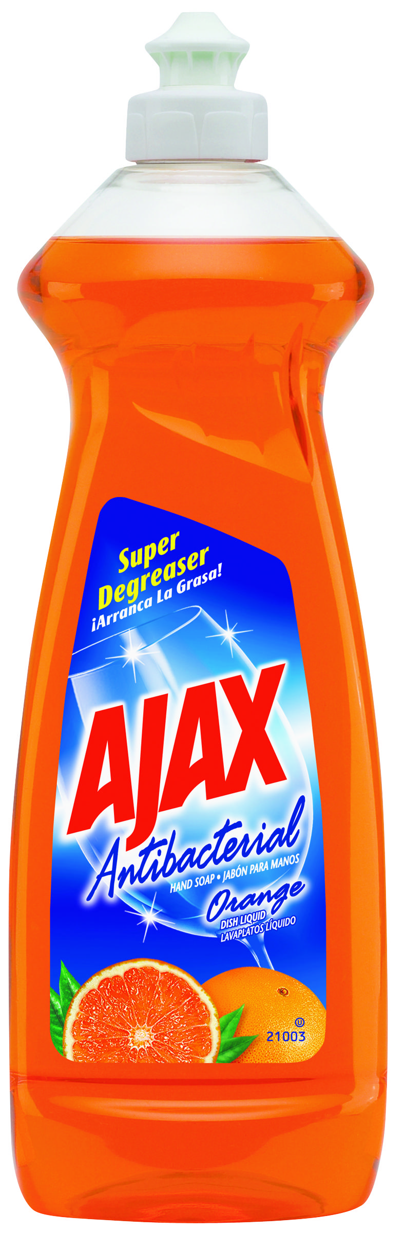 AJAX 144633 Ultra Dishwashing Dish Soap, 12.6 fl-oz, Liquid, Orange, Orange