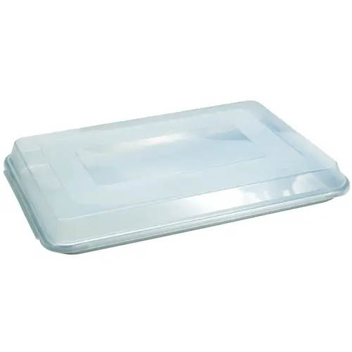 Nordic Ware 43103 Baker's Half Sheet Pan, 16-1/4 in L, 11-1/4 in W, Aluminum, Silver