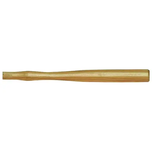 65541 Machinist Hammer Handle, 12 in L, Wood, For: 8 to 12 oz Hammers