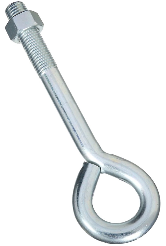 National Hardware N347781 2160BC 1" x 12" Eye Bolt Zinc Plated Finish