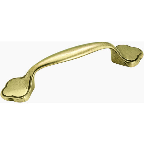 3" (76 mm) Center to Center Allison Value Cabinet Pull Light Brass Finish