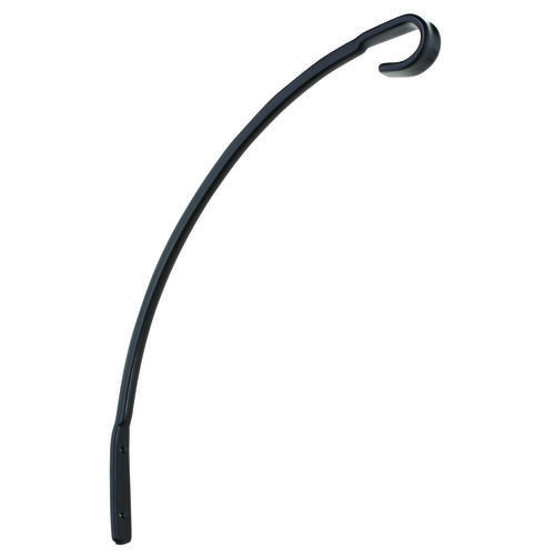 V2675 15" Outdoor Arch Plant Bracket Black vinyl coated Finish