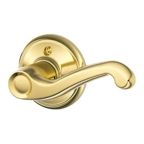 Vis Pack Flair Lever Half Dummy Bright Brass Finish