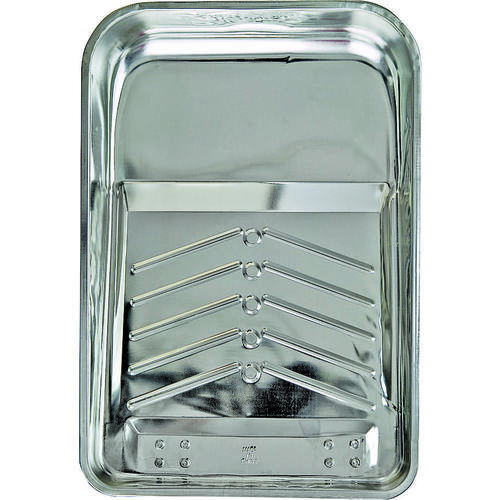RM435 Paint Tray, 13-15/16 in L, 19 in W, 4 qt Capacity, Metal