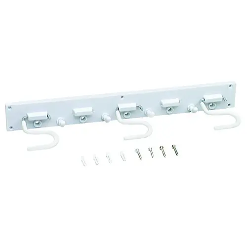 Storage System, 16 in W, Steel White