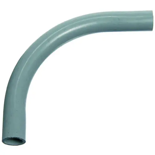 Carlon UB9AG-CAR Conduit Elbow, 90 deg Angle, PVC, Gray