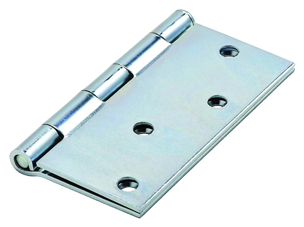 National Hardware N830-195 Door Hinge, Steel, Zinc, Full-Mortise Mounting