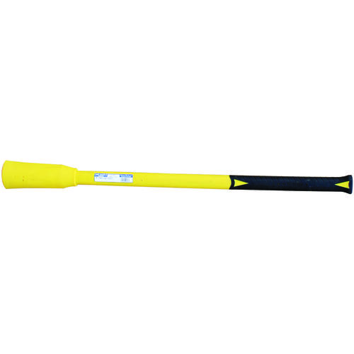 Pick Handle, 36 in L, Fiberglass, Yellow, For: Railroad #6 Eye Picks and Mattocks