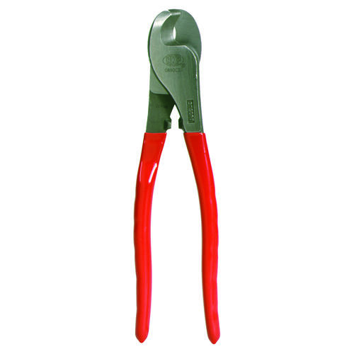 Crescent 0890CSJ Cable Cutter, 9-1/2 in OAL, Alloy Steel Jaw, Non-Slip Grip Handle, Red Handle