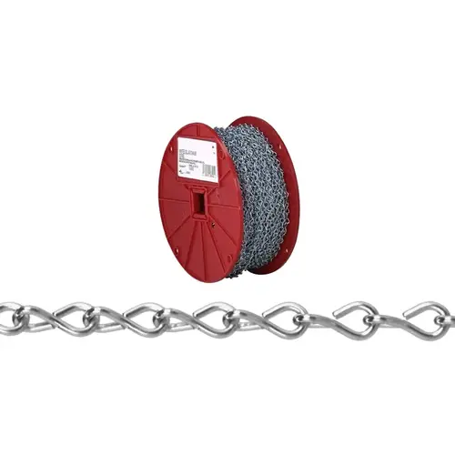 Sash Chain, #35, 100 ft L, Steel Zinc Plated - pack of 100