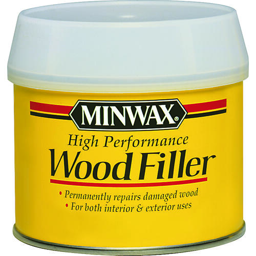 Wood Filler, Liquid, Natural, 12 oz Jar