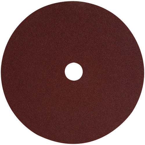 Fiber Disc, 4-1/2 in Dia, 7/8 in Arbor, Coated, 24 Grit, Extra Coarse, Aluminum Oxide Abrasive - pack of 5