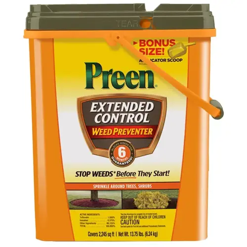 Extended Control Weed Preventer, Covers 2,245 sq. ft., 13.75 Lbs.