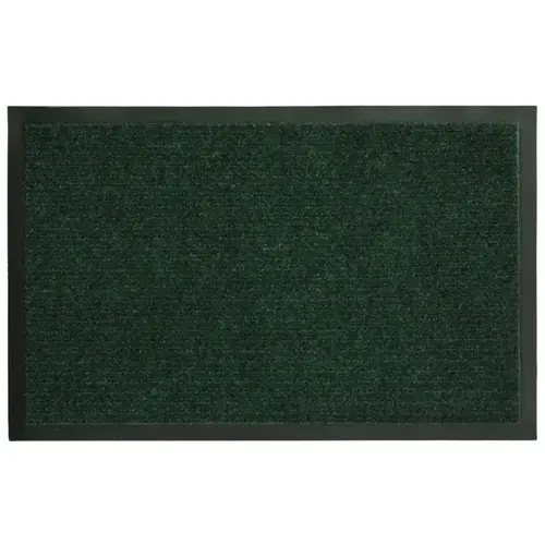 Sports Licensing Solutions 31758 Rib Mat, 36 in L, 21 in W, Polypropylene Surface, Green