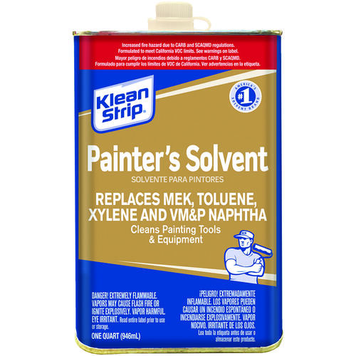 Painter's Solvent, Liquid, Water White, 1 qt, Can