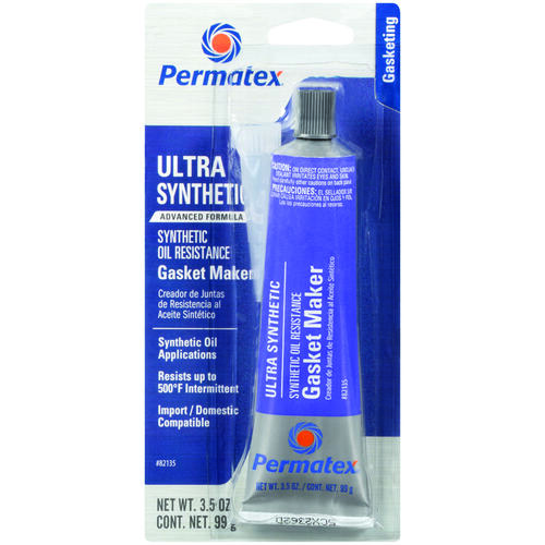 PERMATEX 82135 Gasket Maker, 3.5 oz Tube, Paste, Mild