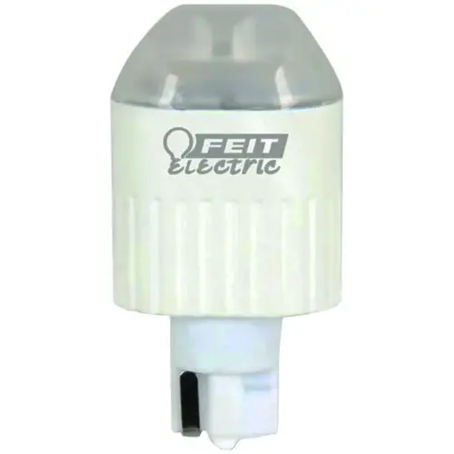 LED Lamp, Specialty, 20 W Equivalent, Wedge Lamp Base, Warm White Light, 3000 K Color Temp Clear