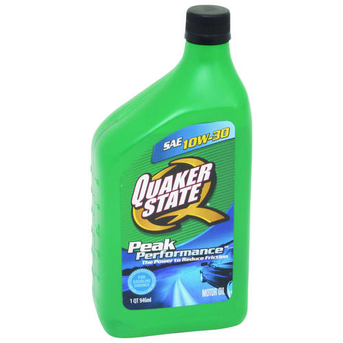 Motor Oil, 10W-30, 1 qt Amber