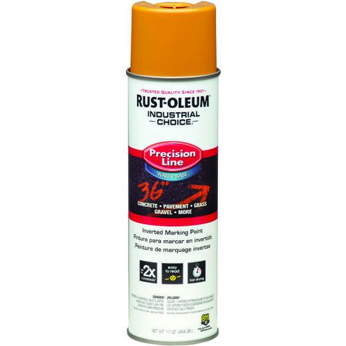 INDUSTRIAL CHOICE Marking Paint, Caution Yellow, 17 oz, Aerosol Can