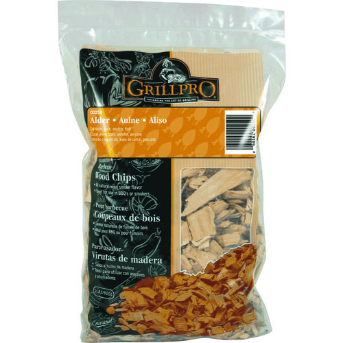 GrillPro 00250 250 Smoking Chips, Wood, 2 lb Bag