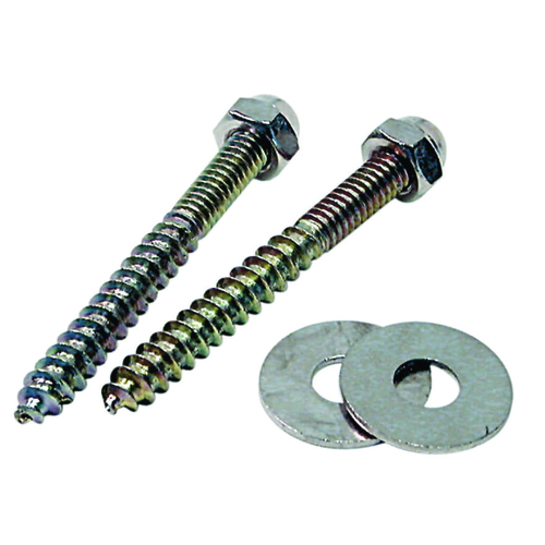 Closet Screw, Stainless Steel - pack of 2