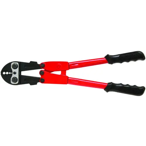 Swag Tool, 0.0625 to 0.1875 in Capacity, 18 in L, Steel Jaw Red