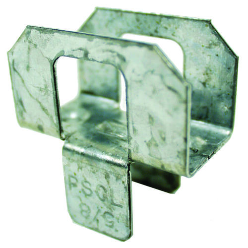 PSCL5/8 Panel Sheathing Clip, 20 Thick Material, Steel, Galvanized - pack of 62500