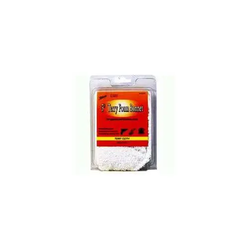 Dico 584-45600 Polishing Bonnet, 5 to 6 in Dia, Foam/Terry Cloth