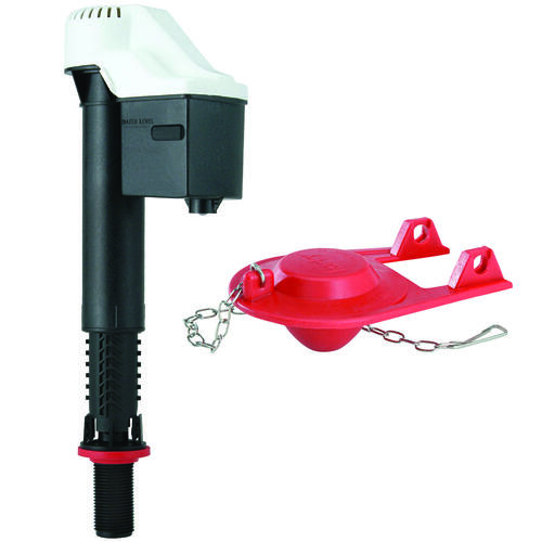 Korky 818BP QuietFILL Series Fill Valve and Premium Flapper Kit