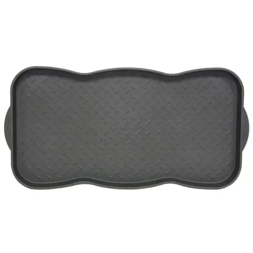 Fanmats 58779 Boot Tray, Plastic, Black, 30 in L, 15 in W