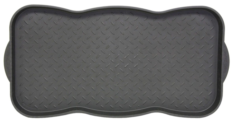 Fanmats 58779 Boot Tray, Plastic, Black, 30 in L, 15 in W