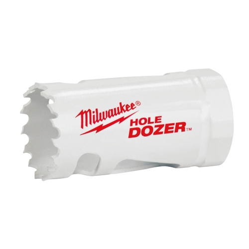 Milwaukee 49-56-0092 Hole Dozer Hole Saw, 1-5/8 in Dia, 1-5/8 in D Cutting, 5/8-18 Arbor, 6 TPI Thermoset-Coated