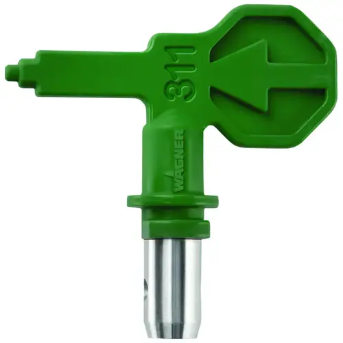 Wagner 0580603 Paint Spray Tip, 0.011 in Tip, Carbide Green