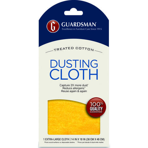 Dusting Cloth, 18 in L, 14 in W, Cotton