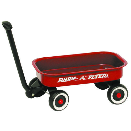 Toy Wagon, Steel, Red