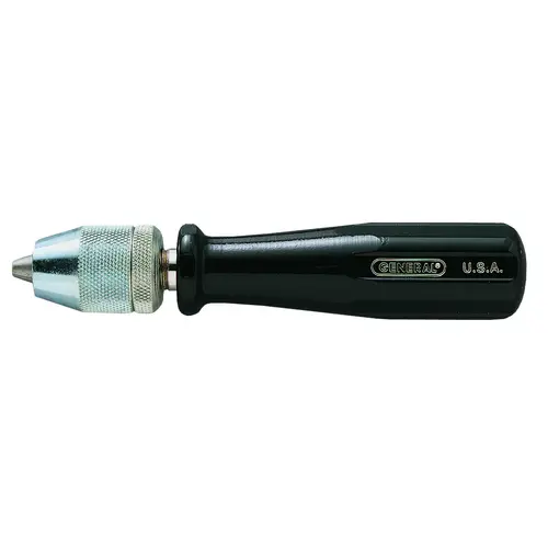 General 93 Adjustable Pin Vises, 1/4 in Max Pipe Cap, 3 Jaws