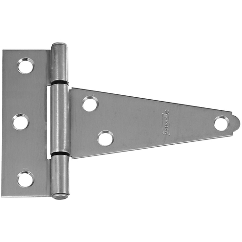 BB285 4" Extra Heavy T Hinge Stainless Steel Finish - pack of 10