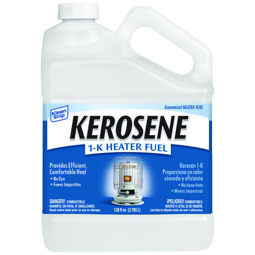 1-K Kerosene For Heaters/Lamps/Stoves 128 oz - pack of 4
