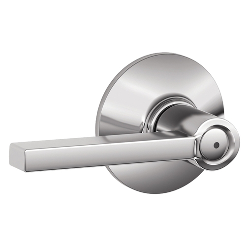 Latitude Series Privacy Door Lever, Metal, Bright Chrome