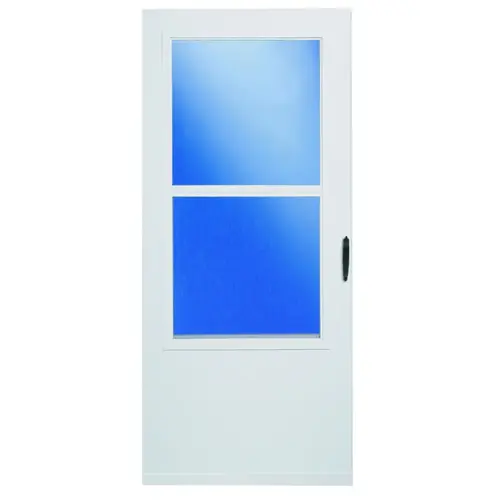 Life-Core Composite Surface Single-Vent Storm Door, 36" X 80", White