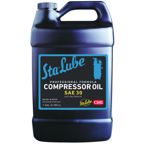 Sta-Lube SL22133 Compressor Oil, 30W, 1 gal Bottle