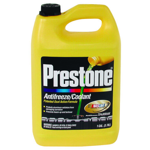 PEAK AF2000 PSA003 AntiFreeze and Coolant, 1 gal, Green/Yellow