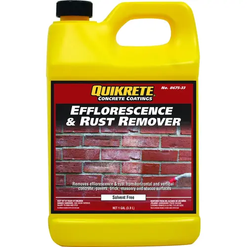 Quikrete 8675-33-XCP4 Efflorescence & Rust Remover 1 gal - pack of 4