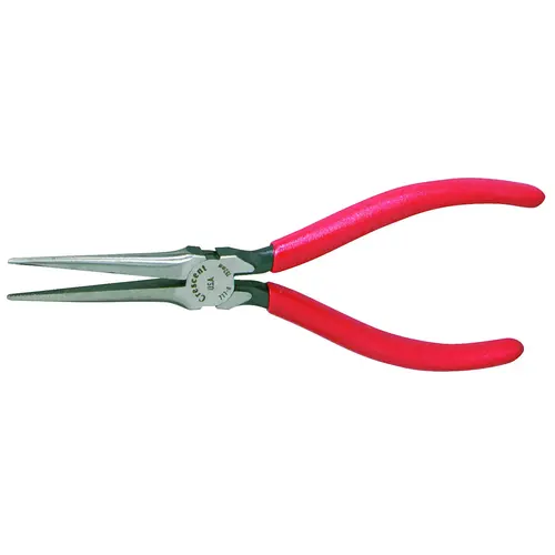 PLIER NEEDLE NOSE 6-1/2IN STL Red