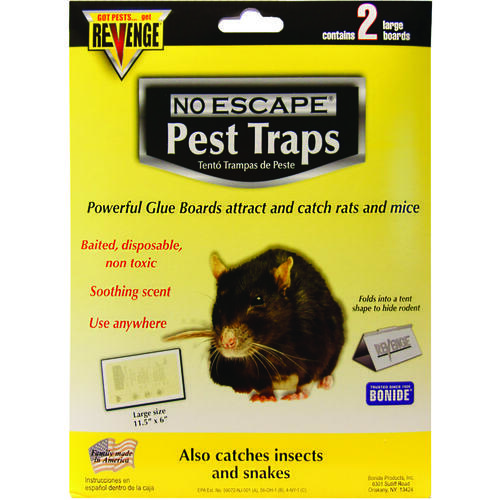 Pest Trap - Pair Clear/Light Yellow - 2 per pack x24 packs