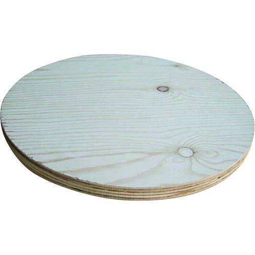 Alexandria Moulding PYR03-PY018C Round Plywood
