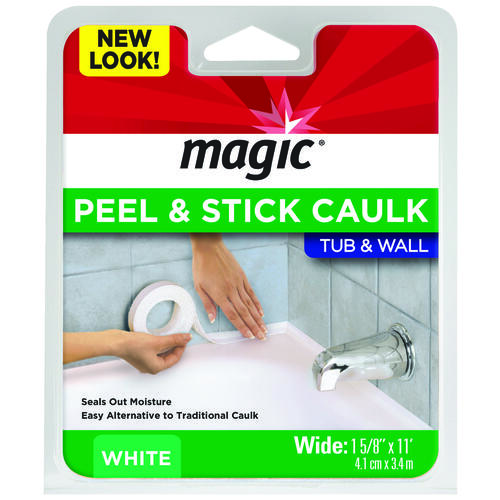 Peel and Stick Caulk, White