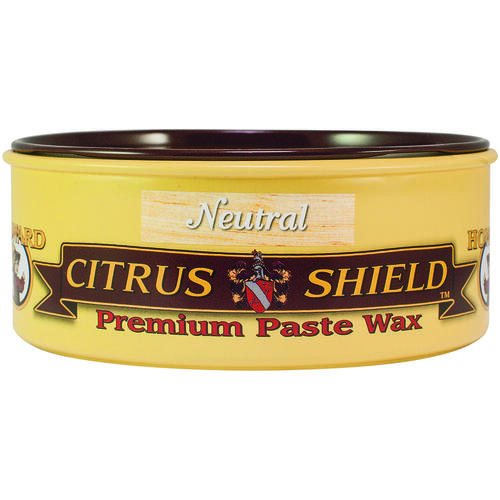 Howard CS0014 Paste Wax, Neutral, Waxy Solid, 11 oz, Can