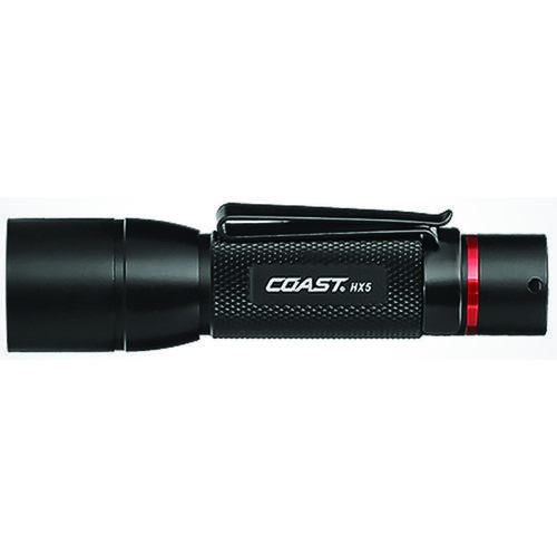 COAST 20769 Slide Focus Flashlight, AA Battery, Alkaline, Lithium-Ion Battery, LED Lamp, 345 Lumens, Flood to Spot Beam