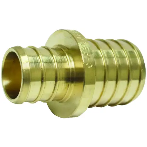 Reducing Coupling, 1 x 3/4 in, 200 psi Pressure Brass